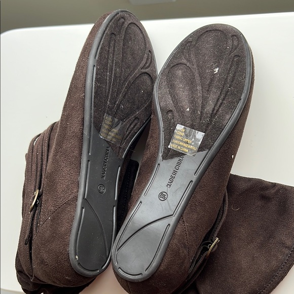 Nine West Vintage America Collection Brown Suede Ankle boot. NEW Never Worn 8M - Picture 4 of 4